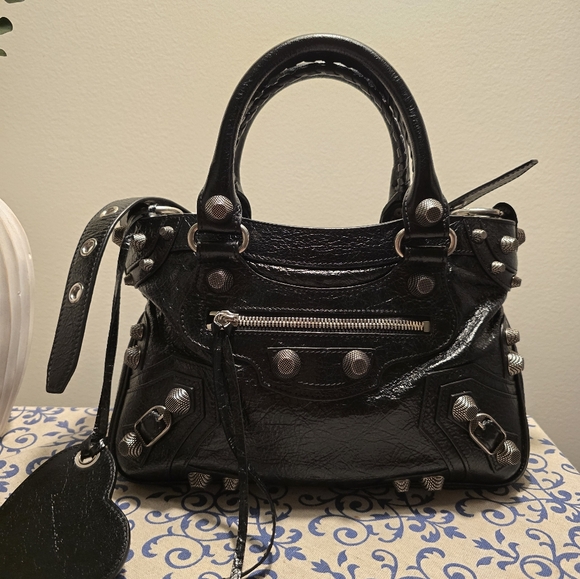BALENCIAGA Neo Cagole shoulder bag - Picture 2 of 13